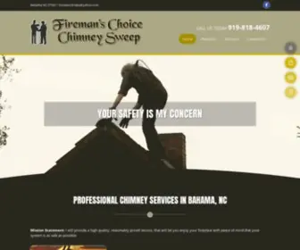 Firemanschoicechimneysweep.com(Professional Chimney Services) Screenshot