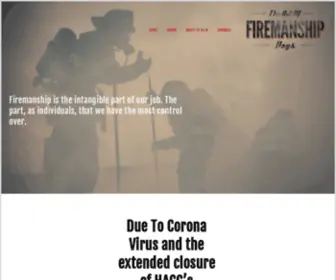 Firemanshipdays.com(The Art Of Firemanship DaysThe Art Of Firemanship Days) Screenshot