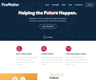 Firematter.com(Making the Future Happen) Screenshot