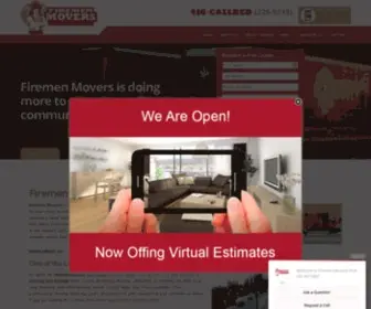 Firemenmovers.com(Firemen Movers) Screenshot