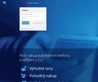 Firemnitelefony.cz(Přihlášení) Screenshot