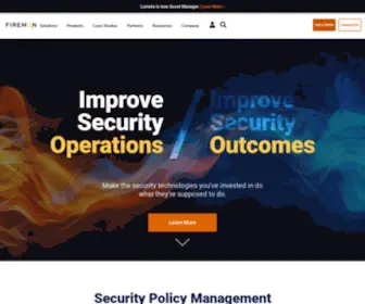 Firemon.com(Improve Security Operations) Screenshot