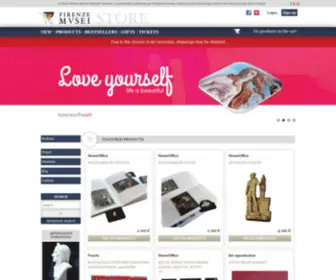 Firenzemuseistore.com(Firenze Musei Store) Screenshot