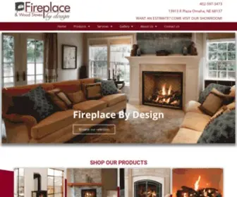 Fireplacebydesign.com(Fireplace Omaha) Screenshot