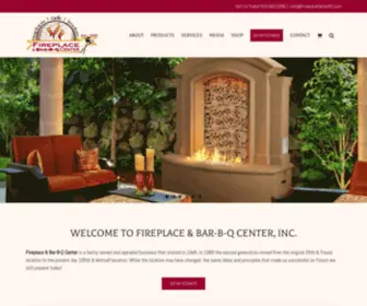 Fireplacecenterkc.com(Q CENTER) Screenshot