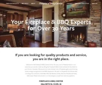 Fireplacecenteronline.com(Fireplace & BBQ Center) Screenshot