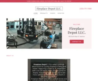 Fireplacedepot.co(Fireplace Depot) Screenshot