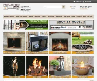 Fireplacedoorsonline.com(Fireplace Doors Online) Screenshot