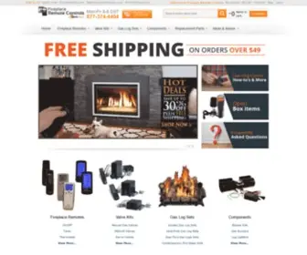 Fireplaceremotecontrols.com(Gas Fireplace Remotes & More) Screenshot