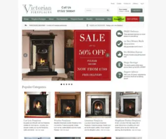 Fireplaceshop.co.uk(Cast Iron) Screenshot