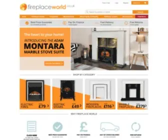 Fireplaceworld.co.uk(Fireplace World Fires & Fireplaces) Screenshot