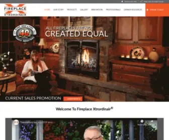 Fireplacex.com(Fireplaces) Screenshot