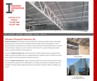 Fireproofcontractors.com(Fireproof Contractors Inc) Screenshot