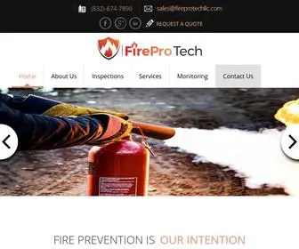 Fireprotechllc.com(FirePro Tech LLC) Screenshot
