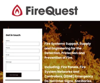 Firequest.co.uk(Firequest) Screenshot