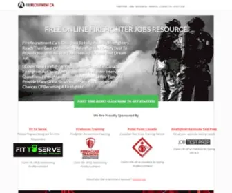 Firerecruitment.ca(Firefighter Jobs (with Salaries)) Screenshot