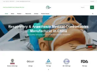 Firerymed.com(Medical Consumables Manufacturer with CE/ISO/FDA) Screenshot