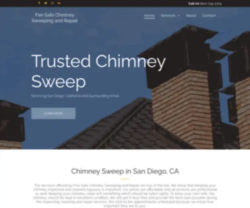 Firesafechimneysweepingandrepair.com(Fire Safe Chimney Sweeping and Repair) Screenshot