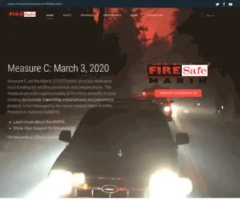 Firesafemarin.org(FIRESafe MARIN) Screenshot