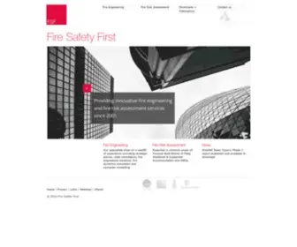 Firesafetyfirst.co.uk(Fire Safety First) Screenshot