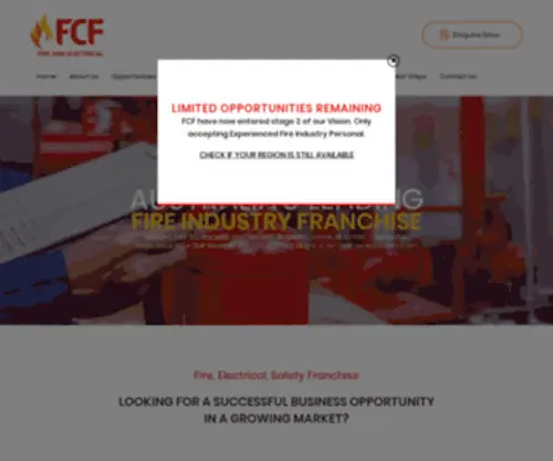 Firesafetyfranchise.com.au(Fire Extinguisher Business For Sale) Screenshot