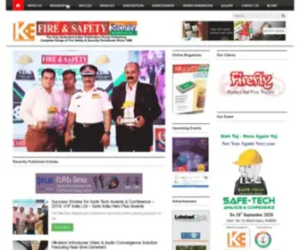 Firesafetysecurityindia.com(Worlds Only Media House Publishing 4 Monthly magazines In the Field of FIre) Screenshot