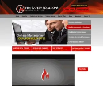 Firesafetysolutionsni.co.uk(Fire Safety Northern Ireland) Screenshot