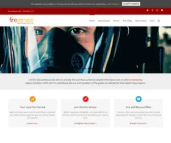 Fireservice.co.uk(UK Fire Service Resources) Screenshot