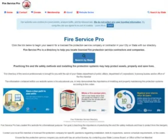 Fireservicepro.com(Fire Service Pro) Screenshot