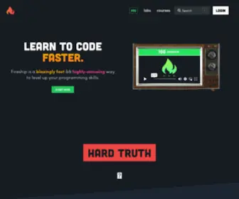 Fireship.io(Learn to Code Faster) Screenshot