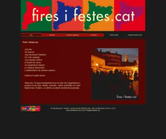 Firesifestes.cat(Fires i) Screenshot