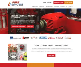 Firesolutionsinc.com(Fire Solutions Inc) Screenshot