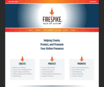 Firespike.com(Web Design) Screenshot