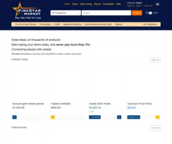 Firestarmarket.com(Marketplace Auctions & Classifieds) Screenshot