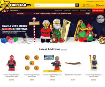 Firestartoys.com(LEGO Minifigures) Screenshot