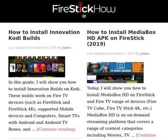 Firestickhow.com(DIY Guides for FireStick) Screenshot