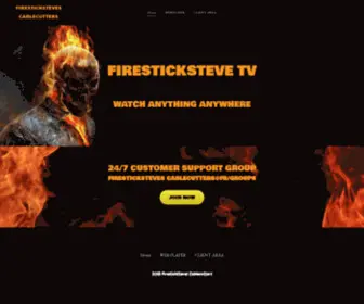 Firestickstevescablecutters.com(FirestickSteve TV Best IPTV 2018 Streaming Set) Screenshot
