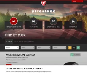 Firestone.dk(PERSONVOGN & 4x4) Screenshot