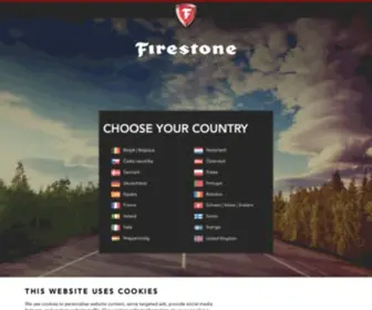 Firestone.eu(Motorcycle tyres) Screenshot