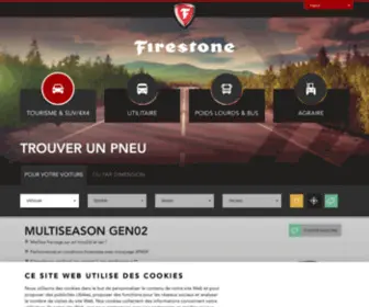 Firestone.fr(TOURISME & SUV/4X4) Screenshot