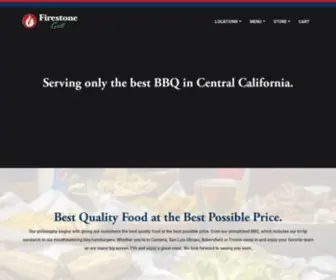 Firestonegrill.com(Central California BBQ) Screenshot