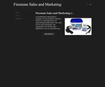 Firestonesales.com(Firestone Sales and Marketing) Screenshot