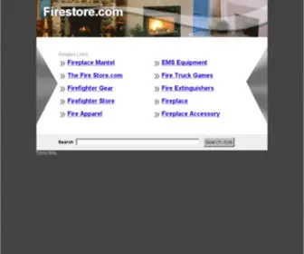 Firestore.com(The Leading The Fire Store Site on the Net) Screenshot