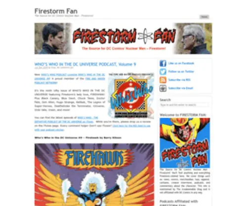Firestormfan.com(Firestormfan) Screenshot