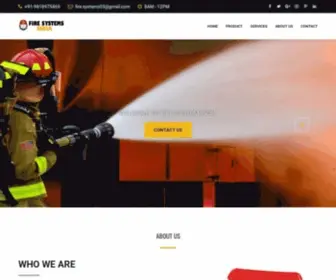 Firesystemindia.com(Fire System India) Screenshot