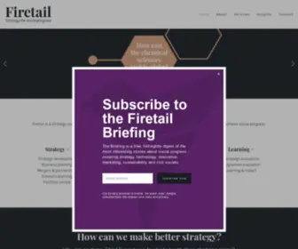 Firetail.co.uk(Firetail) Screenshot