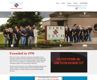 Firetechsystems.com(Fire Tech Systems) Screenshot