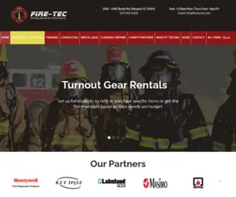 Firetecinc.com(Fire Tec Inc) Screenshot