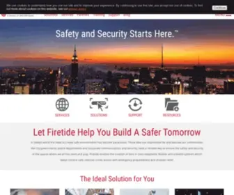 Firetide.com(Firetide :: Home) Screenshot