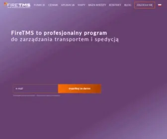 Firetms.com(FireTMS software solution for transport and freight forwarding management) Screenshot